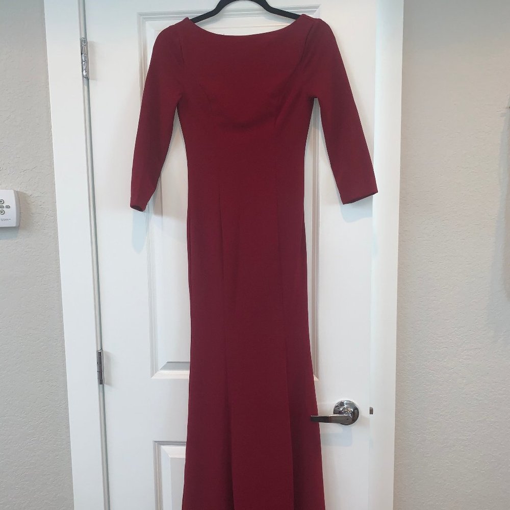 Lulu's Glamour Galore Button Back Maxi Dress